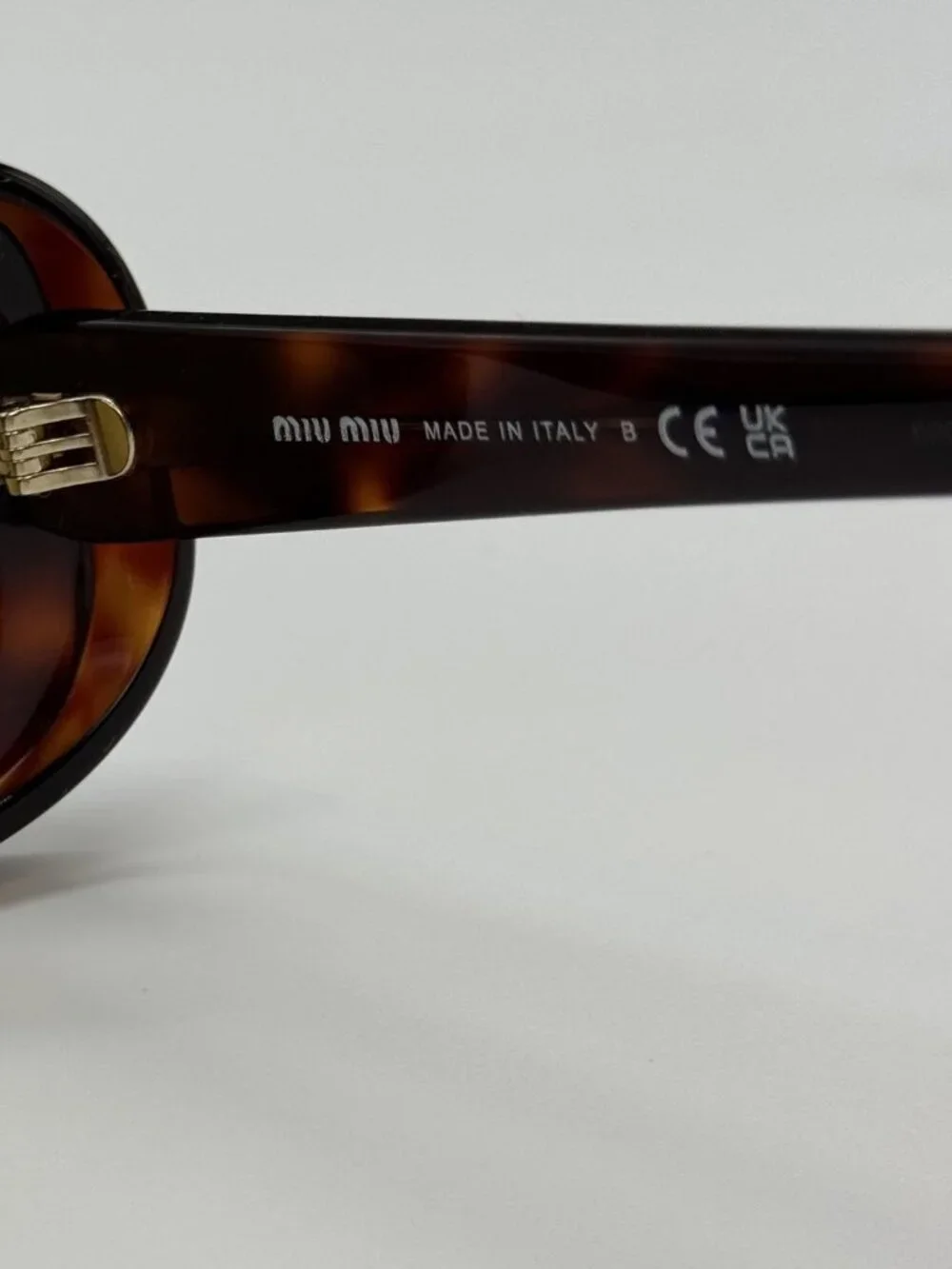 New Miu Miu SMU B13S 27L10Y Square Women Sunglasses MUB13S
